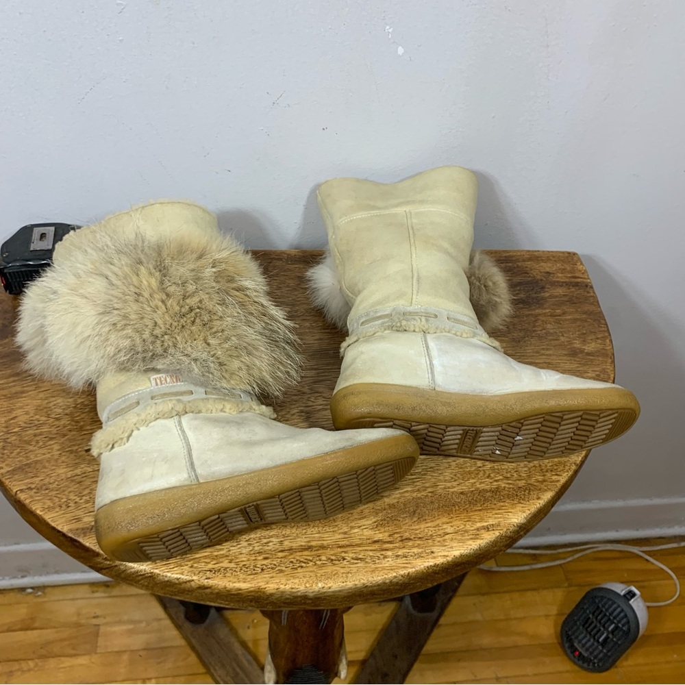 Vintage winter fur boots - Picture 10 of 13